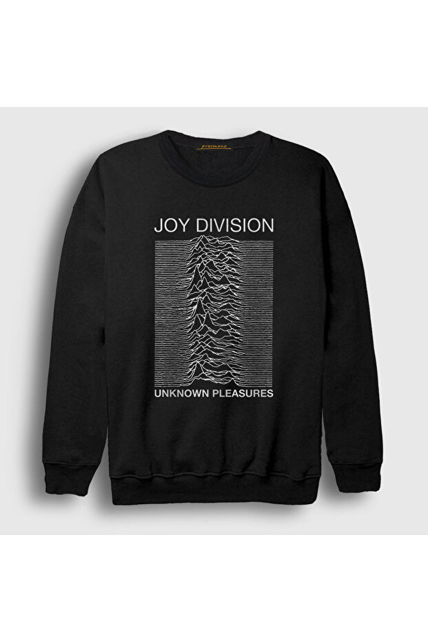 سويت شيرت أسود غير معروف للجنسين من Joy Division 87792tt