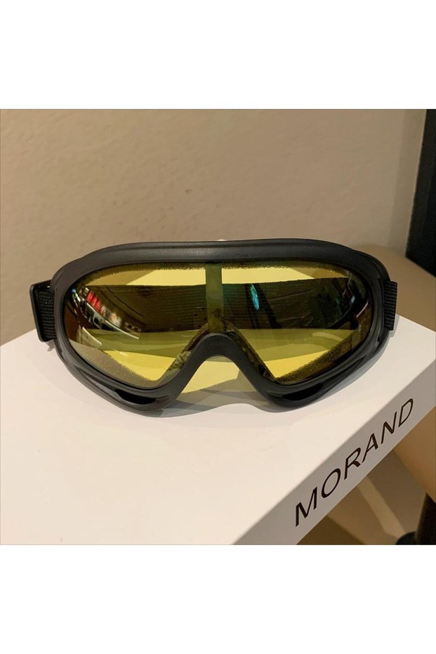 Black Yellow Cycling Goggles NEW Motocross Masque Sunglasses Men Women Sports Ski Glasses Windproof