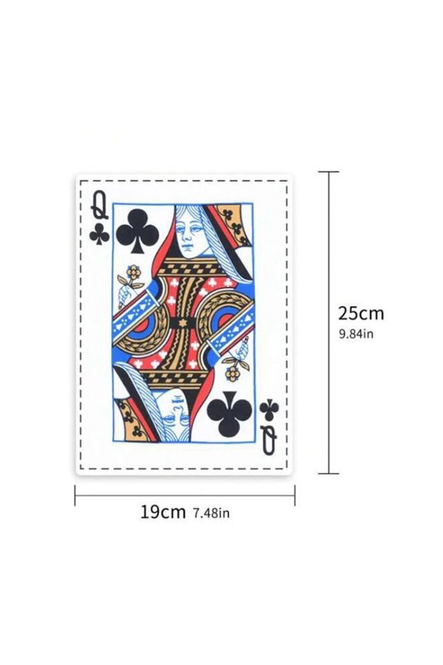 palying card Q 1pc Tearproof Pet Dog Sound Toy Simulated Squeaking Newspaper Playingcard K Q J Teeth