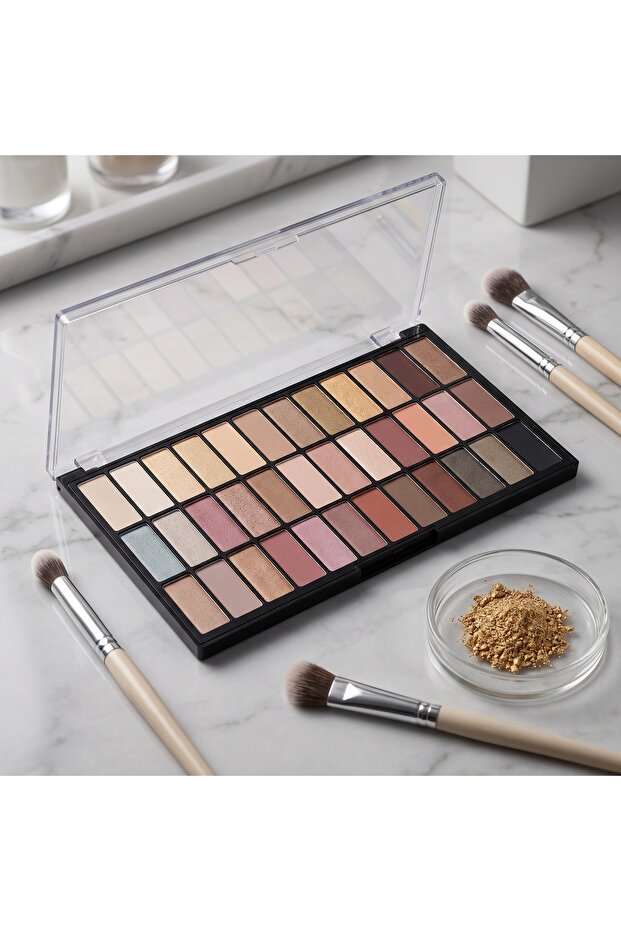 Makeup Studio لوحة ظلال عيون متعددة الألوان مطفية ولمّاعة