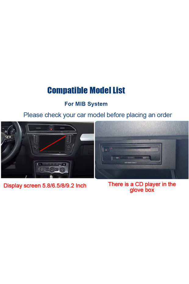 For MIB MIB2 2025 New Wireless Carplay Android Auto Module Box For VW Volkswagen Skoda Octavia A5 Go