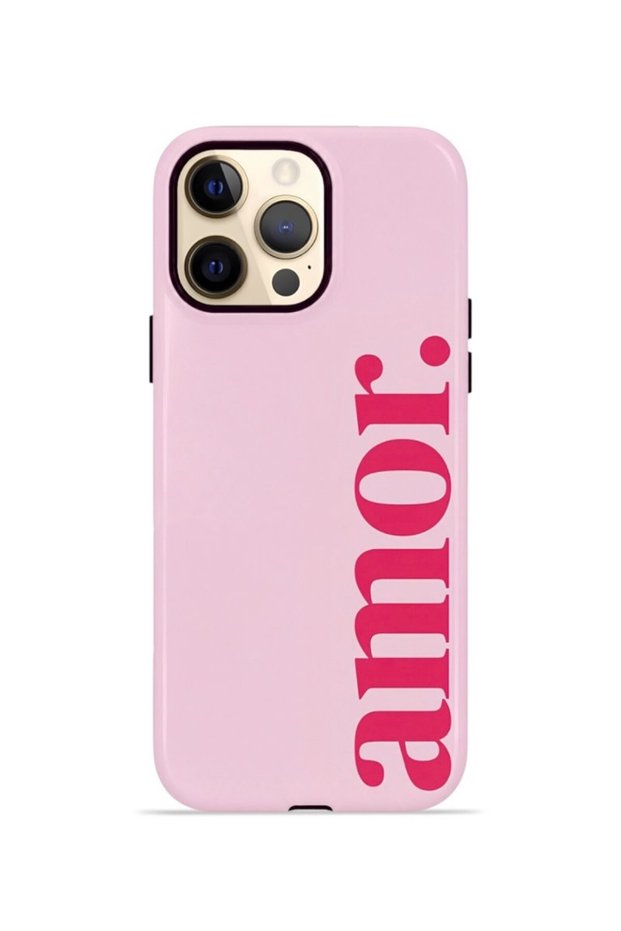 iPhone 12 Pro Vorian Double Layer Case Amour Pink