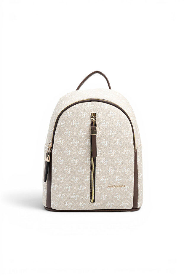 حقيبة ظهر نسائية من Stone - Brown Monogram SP901