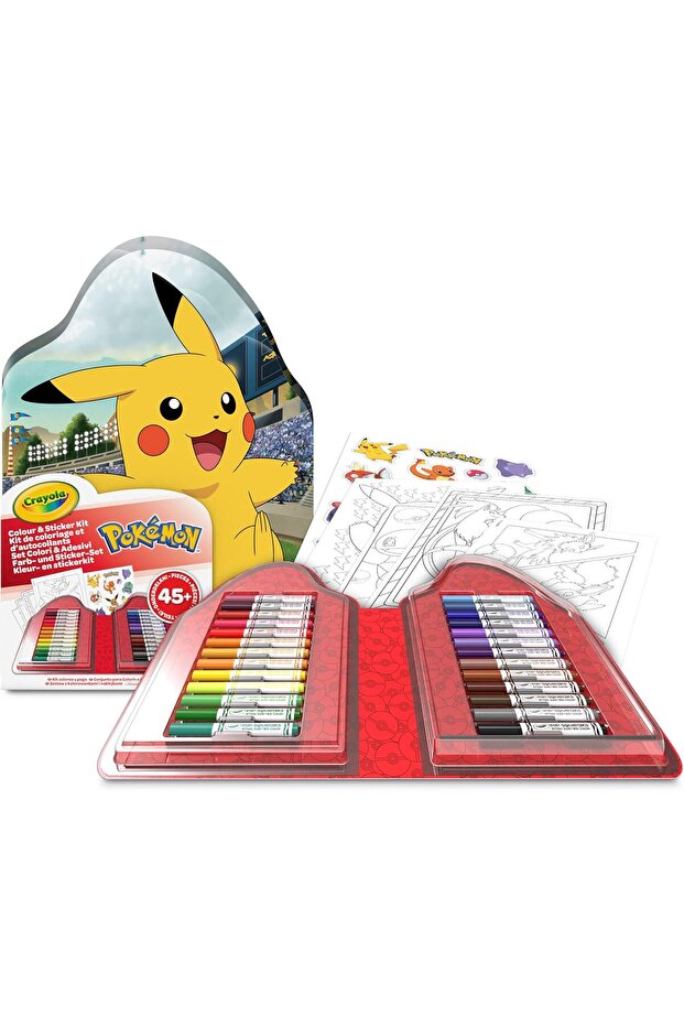 - Pokémon Coloring and Sticker Set