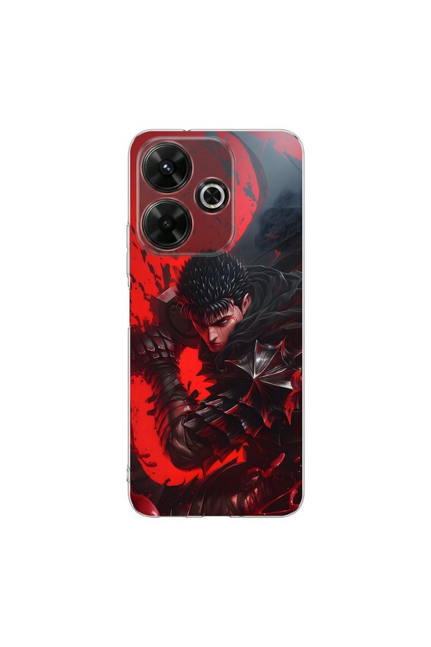 Redmi 13 Compatible Anime 2/3 Design Transparent Case