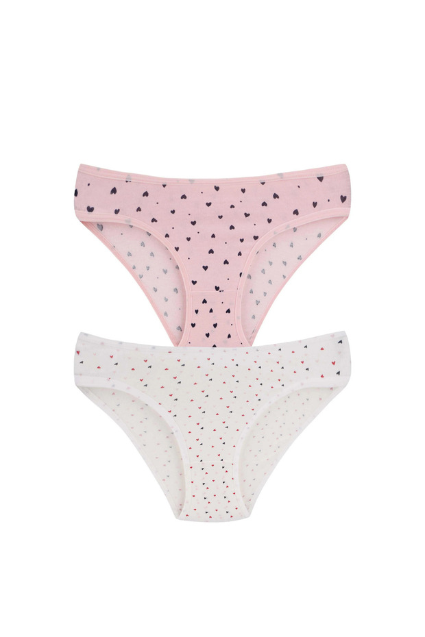 Patterned Cotton Women's Panties 2-Pack