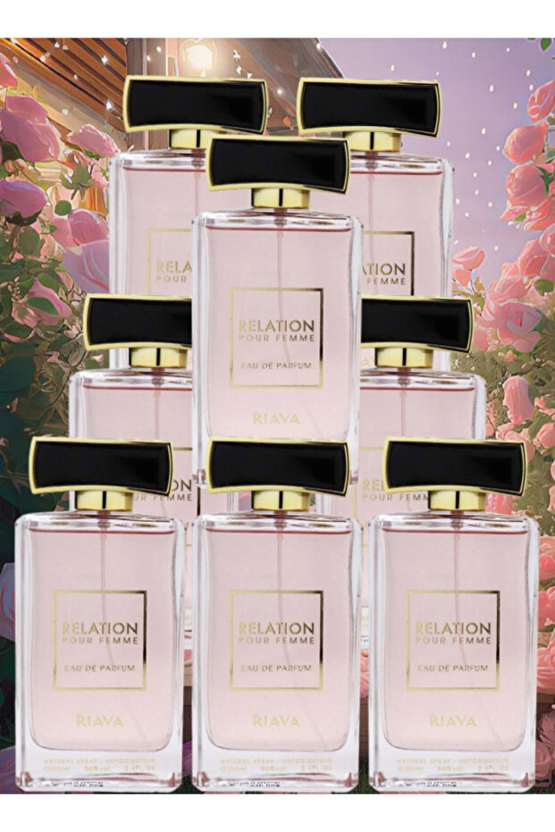 8 قطع من عطر ريليشن للنساء 100 مل