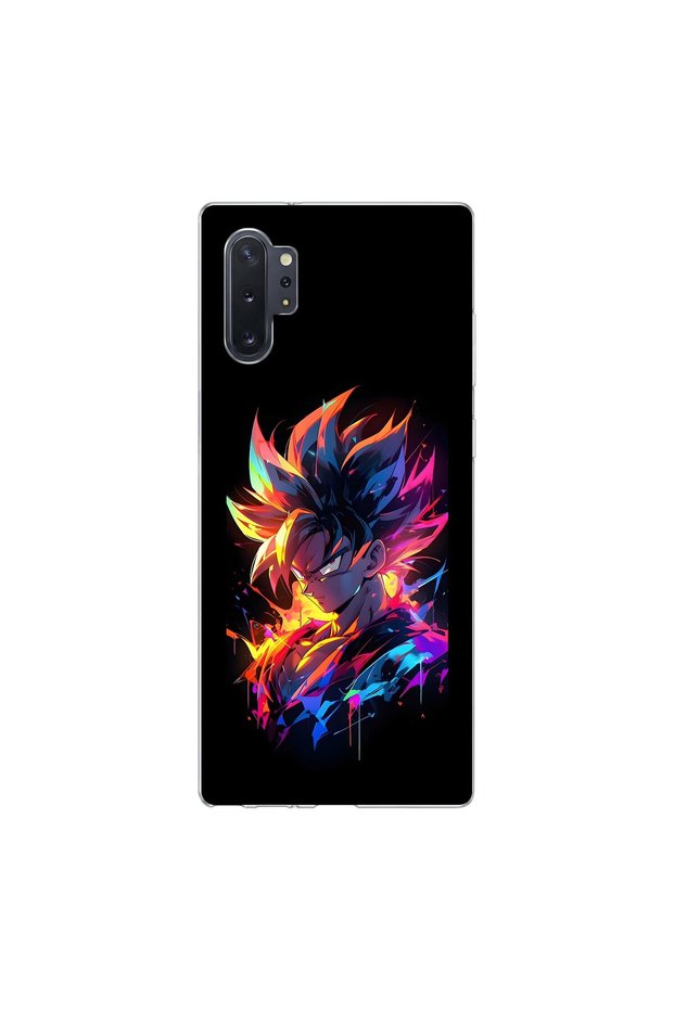 Samsung Galaxy Note 10 Compatible Anime 5/2 Design Transparent Case