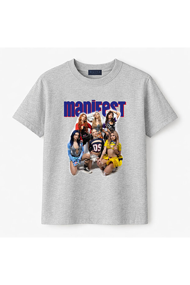 Manifest Group (Bltz340) Snap Music Group Printed Girls' T-Shirt (Ages 4-13)