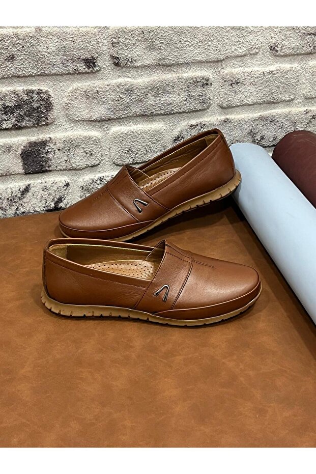 Genuine Leather Large Size 40-41-42-43 Orthopedic Lightweight Rustic Women's Mother Shoes