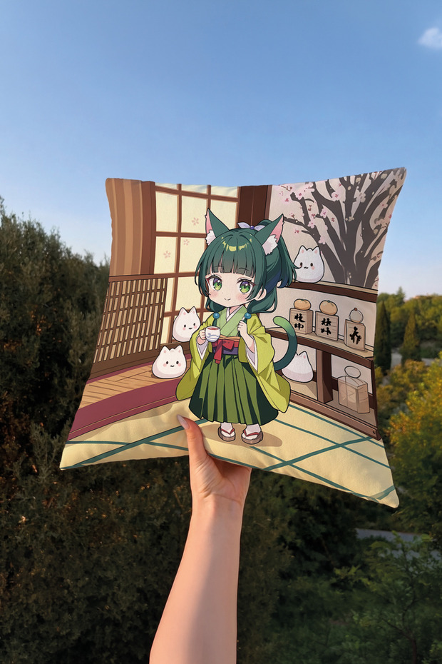 Kusuriya No Hitorigoto Film & Anime Throw Pillow Case 43X43 – Modern Gamer Room Decor Pillowcase