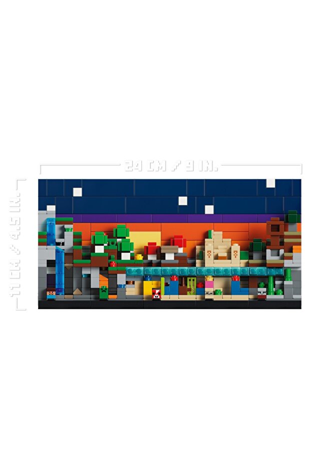 ® Minecraft - Minibiomuri (21589) - 6