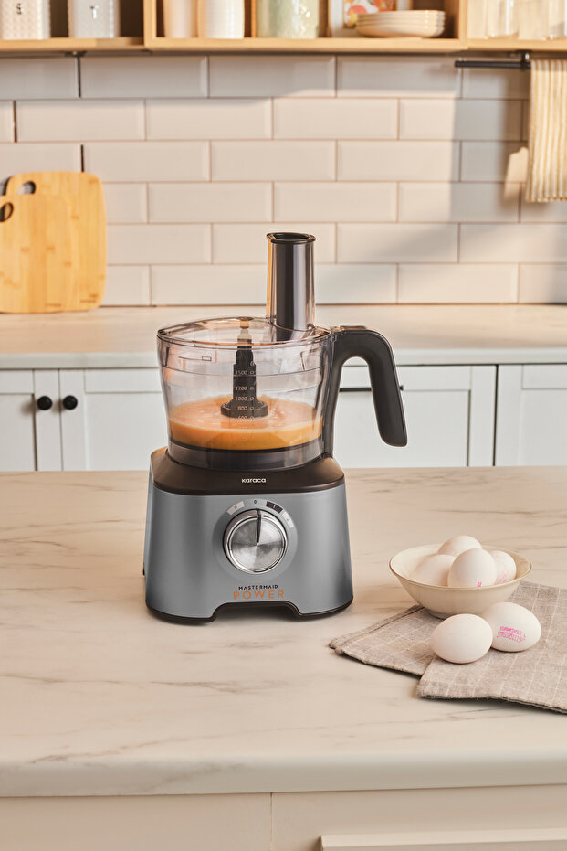Mastermaid Power 10-Function Kitchen Chef Food Processor 2000W – Light Gray - 5