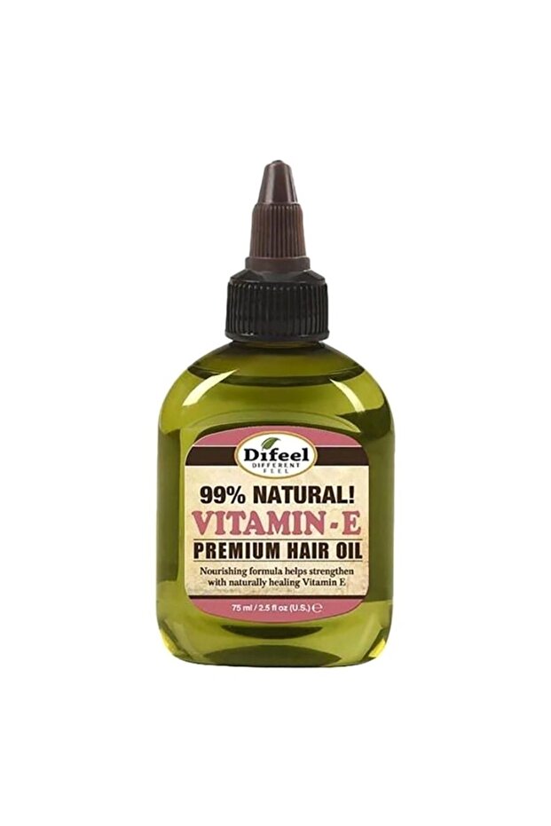 Premium Natural Hair Oil Vitamin E 75Ml