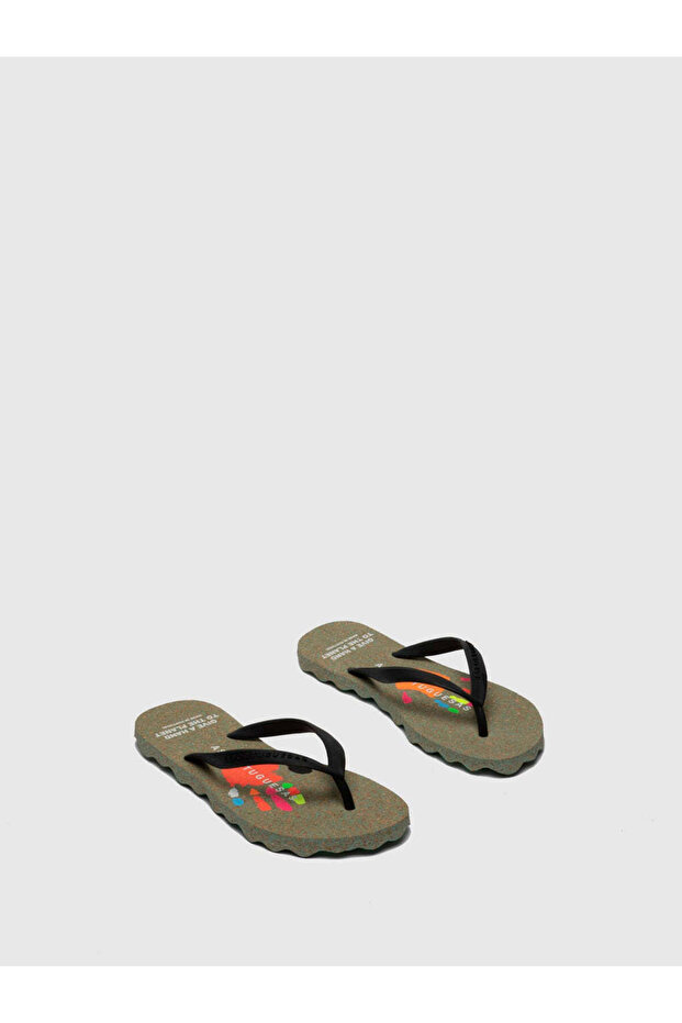 Natural Flip Flops - Beach Flip - Flops with Natural Cork Sole