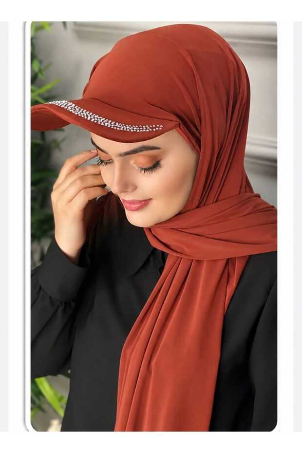 قبعة مع حجر يارسي / شال