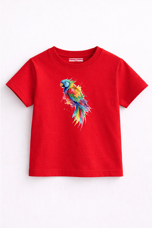 Color Splash Parrot T-Shirt
