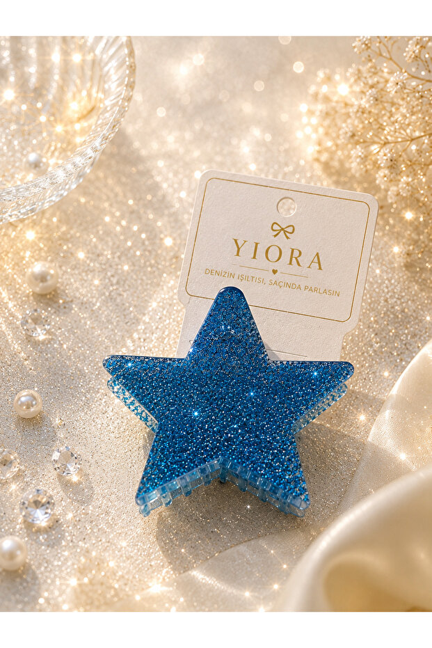 Women's Starfish Glittery Buckle