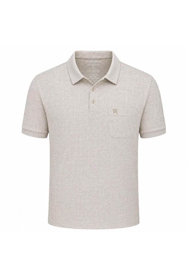Özbarla Polo Neck Classic Fit Short Sleeve Men's T-Shirt 7637