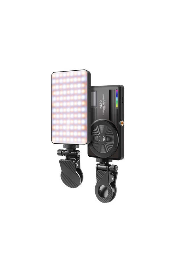 ضوء LED محمول مغناطيسي MS20 Pro للهاتف، 6 واط، قابل لإعادة الشحن