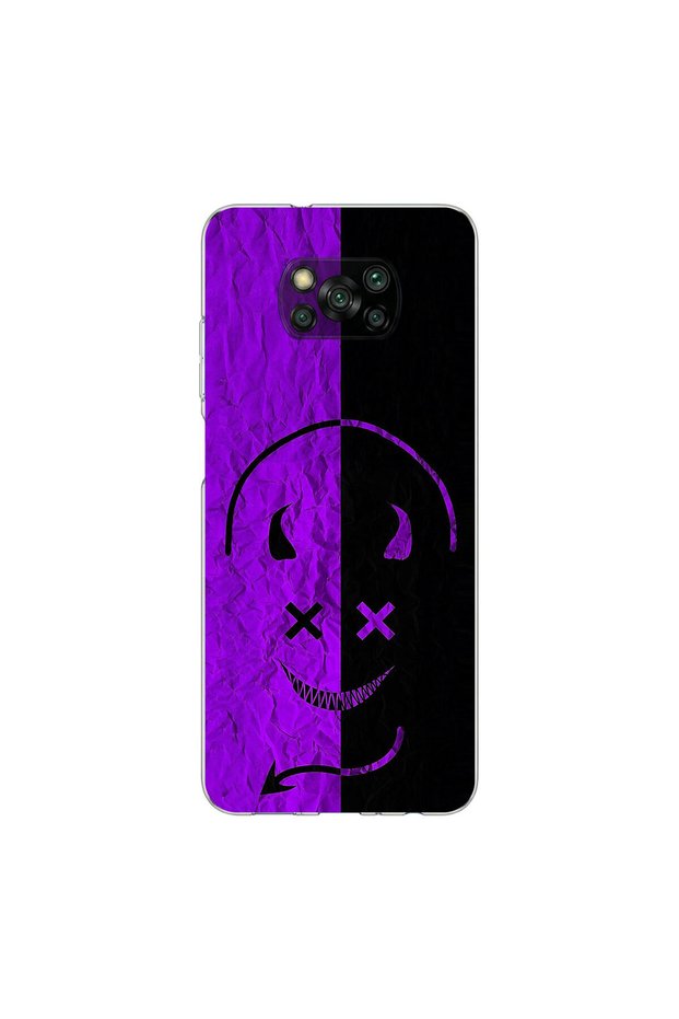 Poco X3 Pro Compatible Devil 3 Design Transparent Case