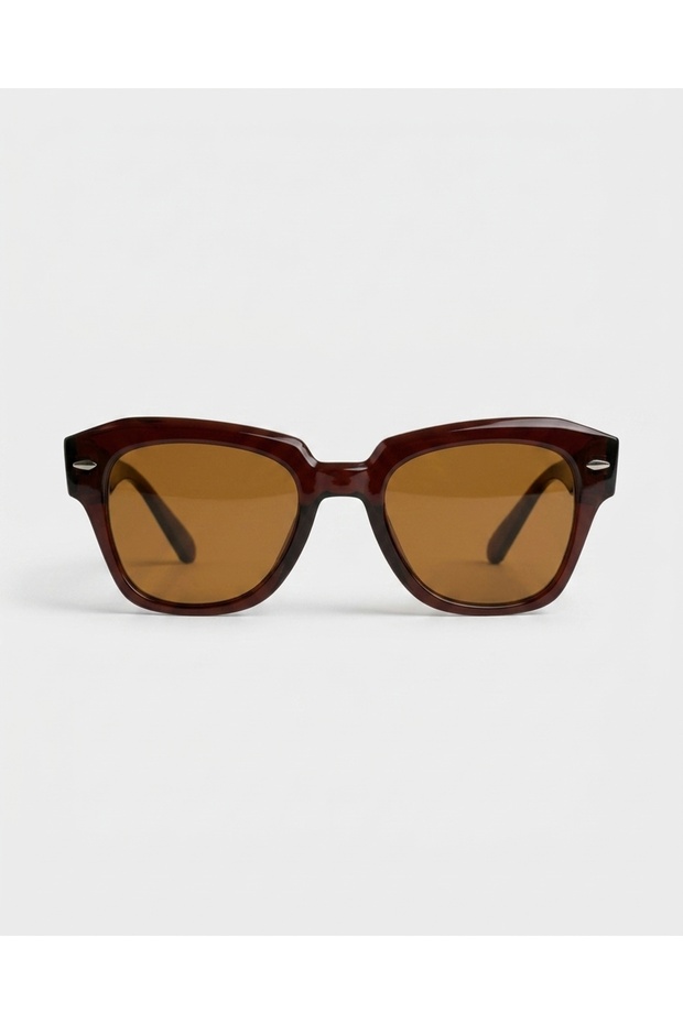 Stane Trend Color Bitter Brown Popular Sunglasses Uv400 Protection