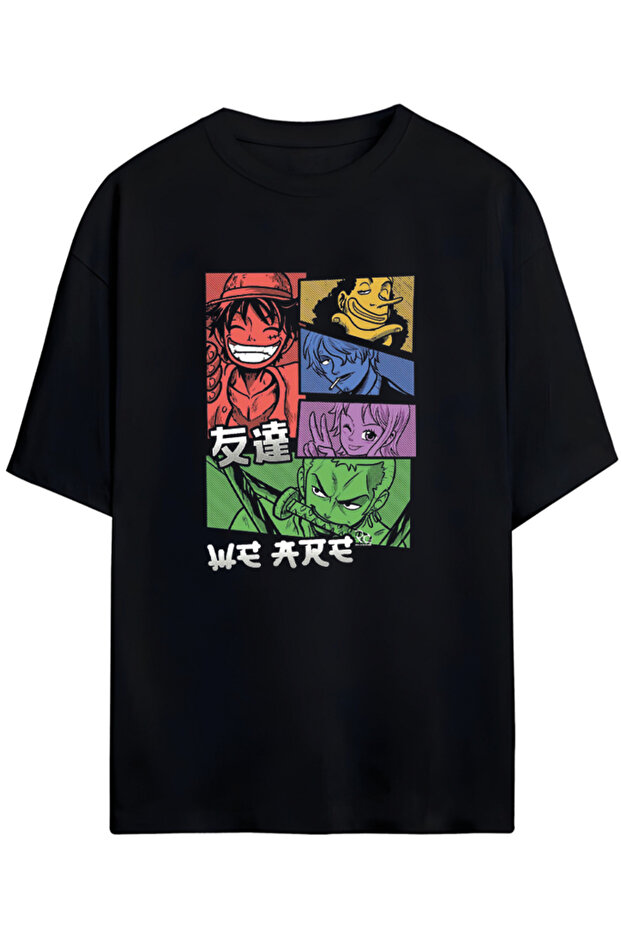 One Piece Designed Premium Print Quality 100% Cotton Unisex T-Shirt
