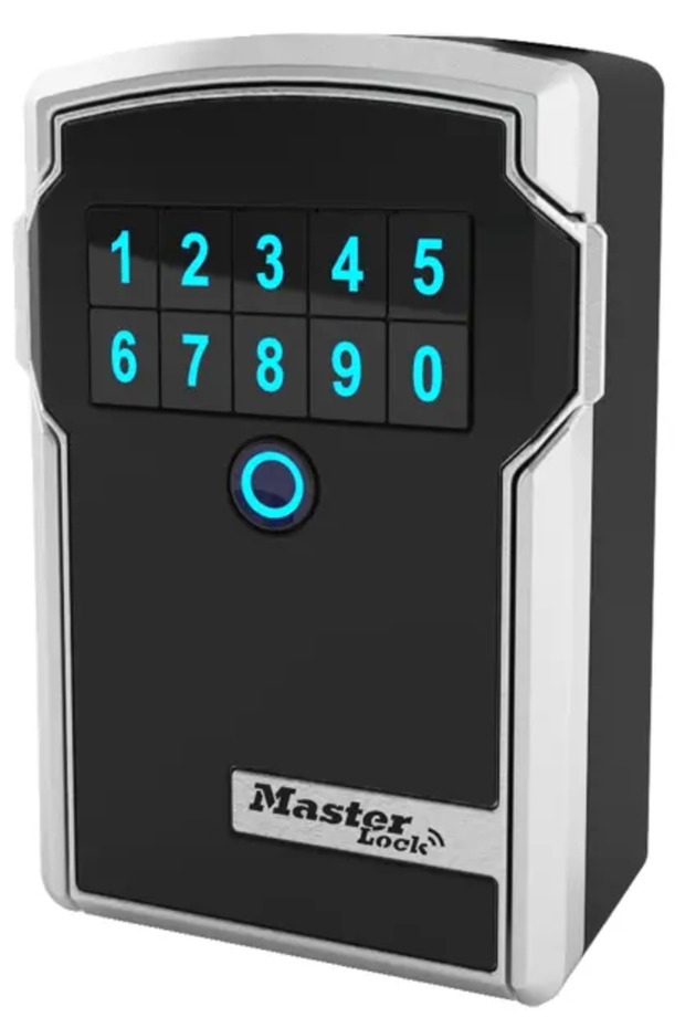Key padlock 5441EURD Rectangular Zinc - 1
