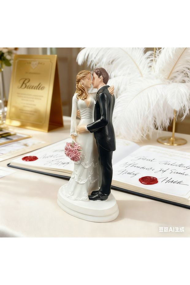 Couple MDL Couple Figurine, Love Statue Present for Wedding, Romantic Couple Figurines Best Presents