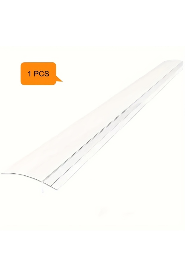 1Pc Transparent Kitchen Gap Sealing Strip Silicone Gas Stove Sealing Strip Anti-Oil Anti-Stain Strip