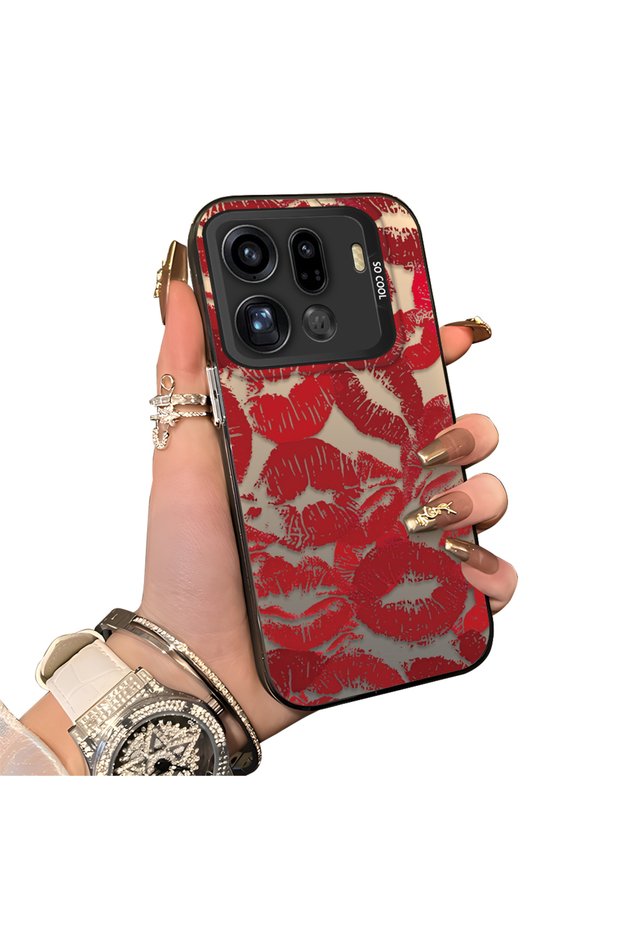 Oppo Find X9 Pro 5g Compatible Hard Acrylic Back Silicone Edge Lens Protection Case