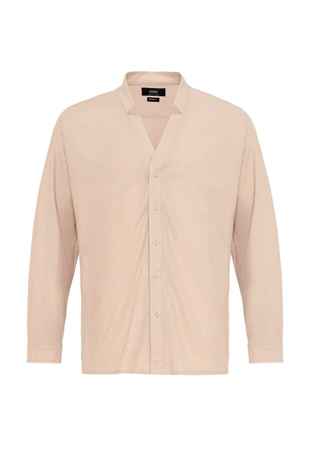 V-neck men's shirt