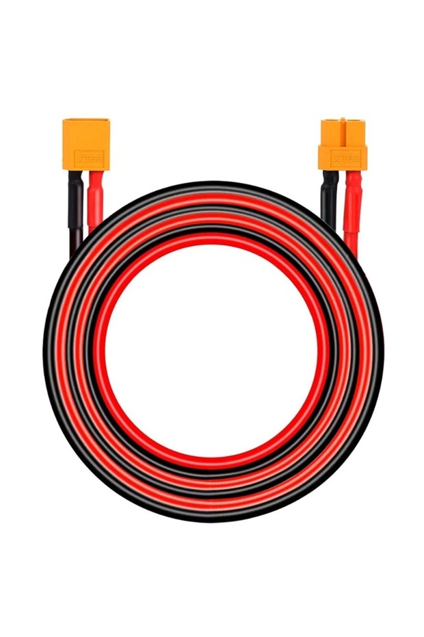 1M 12AWG XT60 Male Female Conversion Plug Connection Cable 300CM Silicone Wire Battery Connector For