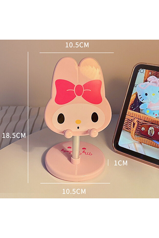 MINISO melody stent Cartoon My Melody Glasses Mobile Phone Bracket Cute Ornaments Storage Bracket Do