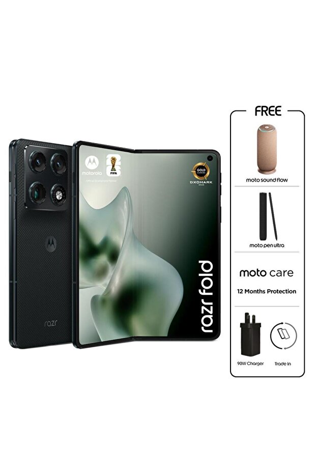 Razr Fold 16GB RAM + 512GB ROM Smartphone Pantone Black 5G
