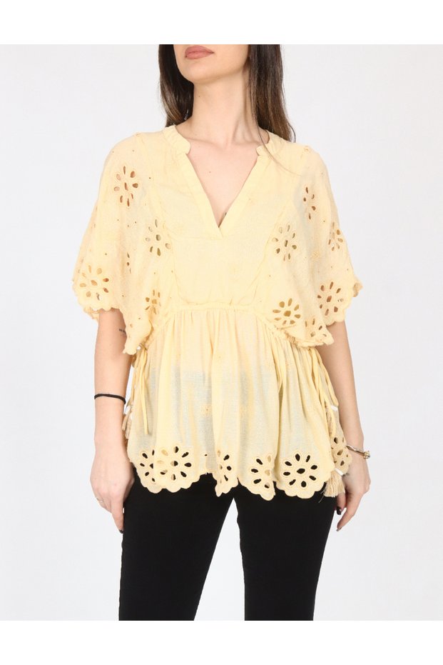 Blouse, Yellow
