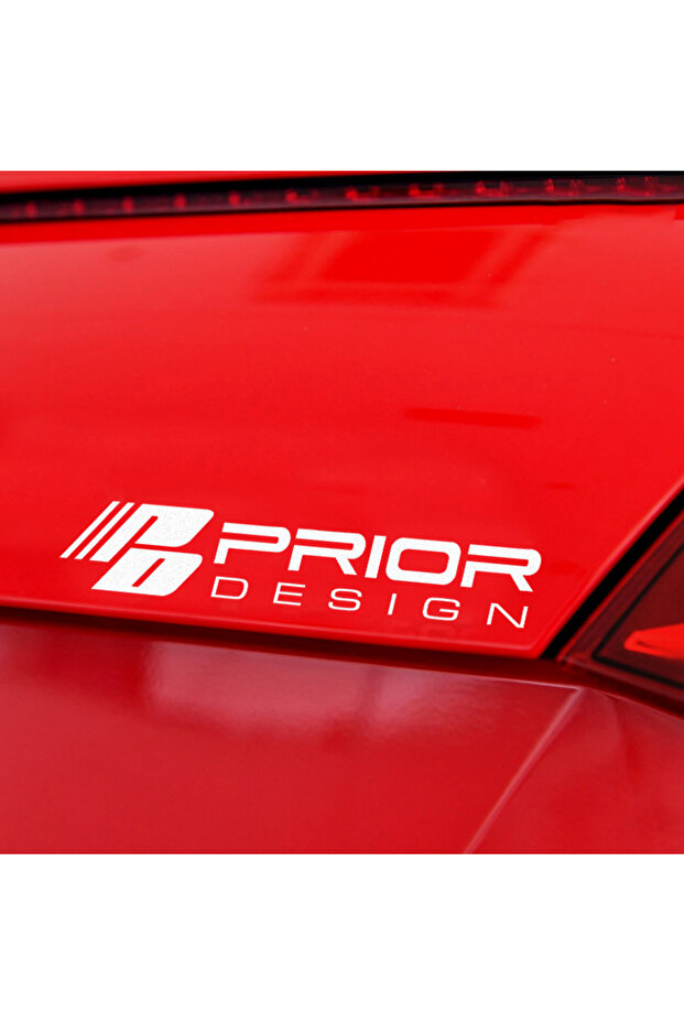 ملصق سيارة عاكس للضوء بتصميم PD PRIOR DESIGN مقاس 25×4.5 سم باللون الرمادي الأبيض، ملصق حاجب للمصابيح الأمامية للسيارات