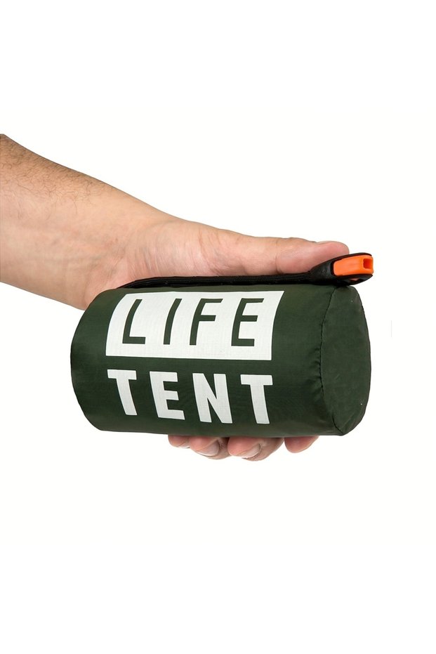 1 green 2 Person Emergency Tent Camping Travel Family Campaign House Tourist Tents Cool Gear Equip