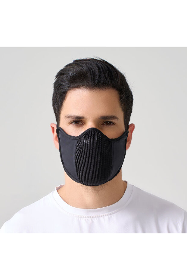 Black HUA HUA Breathable Sport Face Mask Washable Windproof Sun Protection UV Face Shield For Men Wo