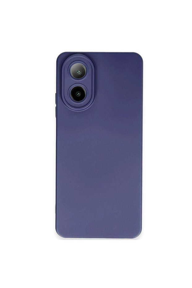 Oppo A38 Case Nano Velvet Silicone - Navy Blue