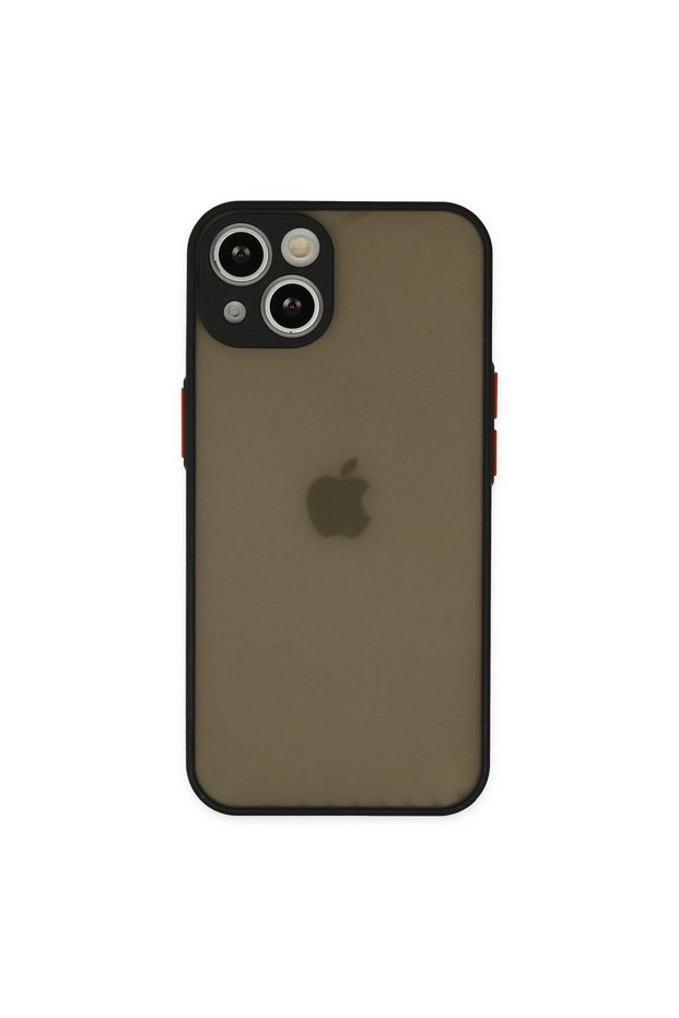 Apple iPhone 15 Plus Case Montreal Silicone Cover - Black