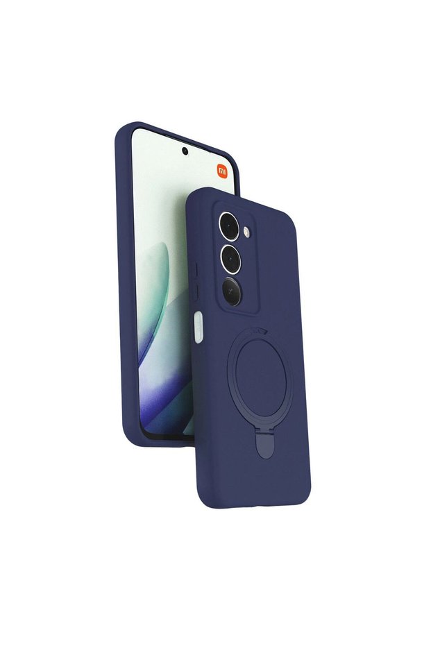 Xiaomi Redmi 15 4g Regal Magsafe Stand Cover - Navy Blue