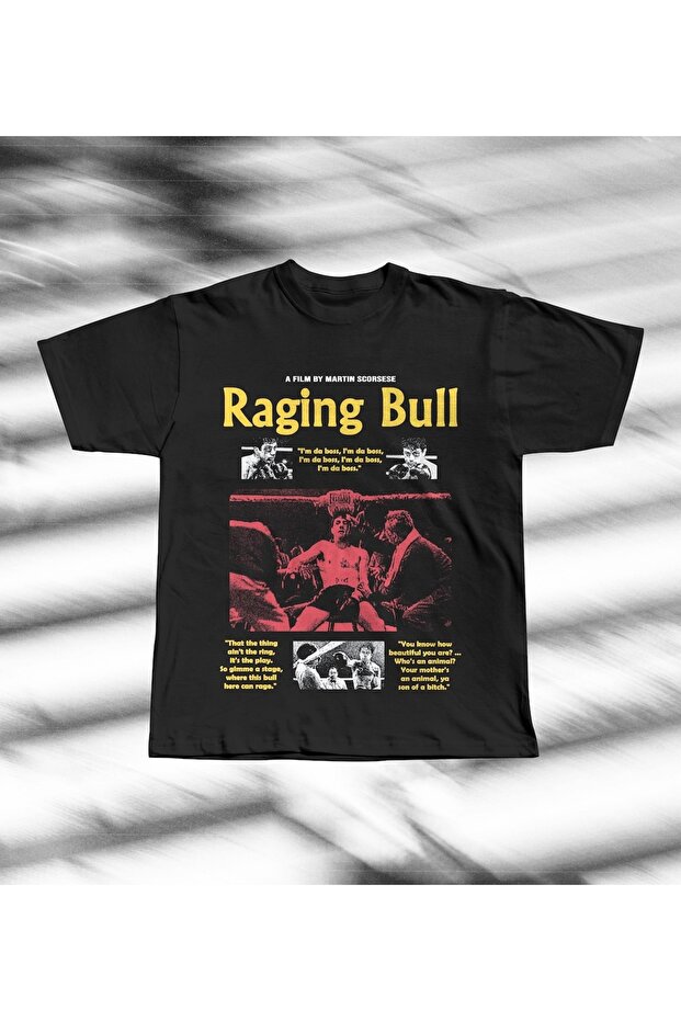 Raging Bull Printed Unisex Oversize T-Shirt