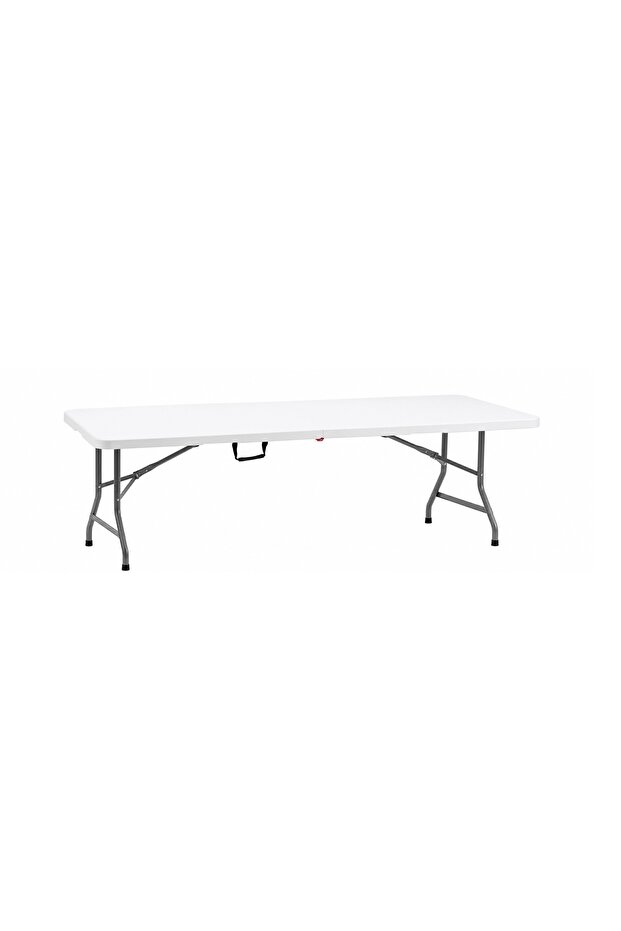 طاولة مستطيلة قابلة للطي 120 سم RQ-31025 – أبيض - 1