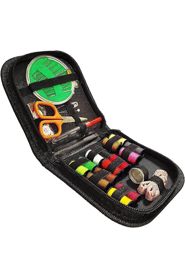 52 Pcs Portable Sewing Kit; Ultimate DIY Sewing Solution, 45 pcs Portable Sewing Thread Kit Set