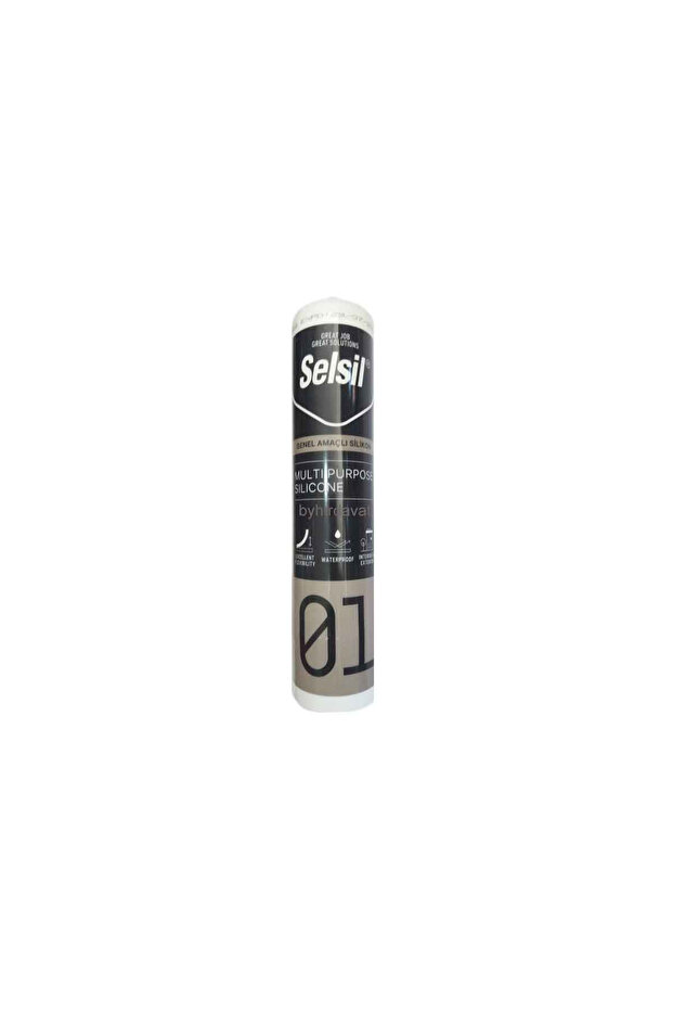 SELSİL BEYAZ SİLİKON 280 GR
