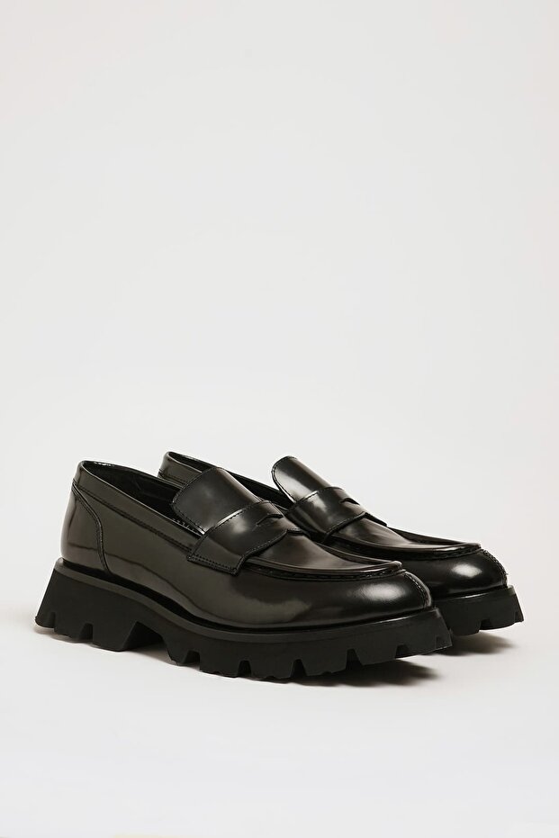 Elvis Model Genuine Leather Imported Sole Casual Shoes