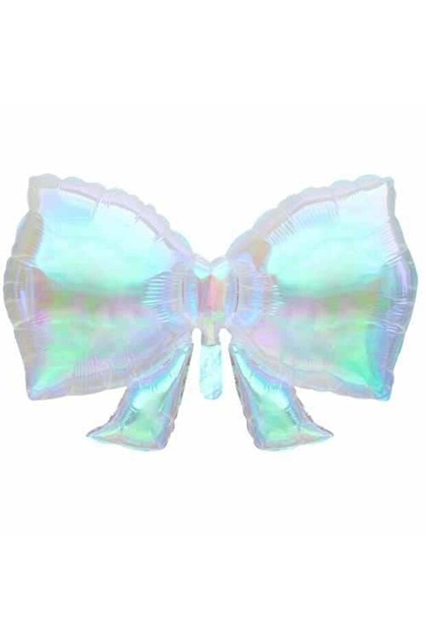 Hologram Bow Foil Balloon 92X58.5 cm