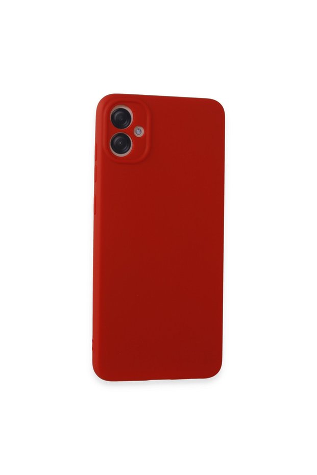 Samsung Galaxy A05 Compatible Case First Silicone - Red