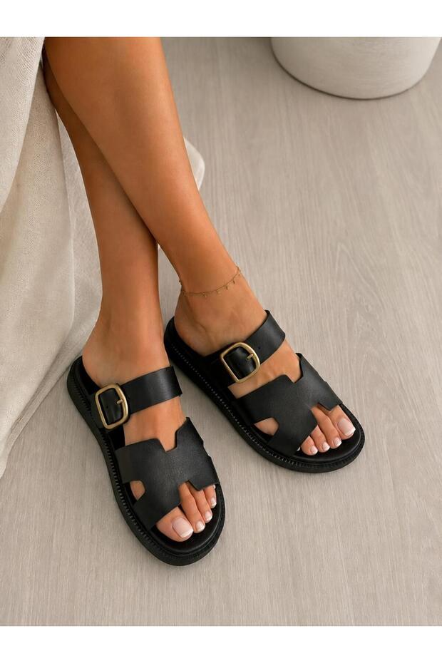 Belted Women's Slippers